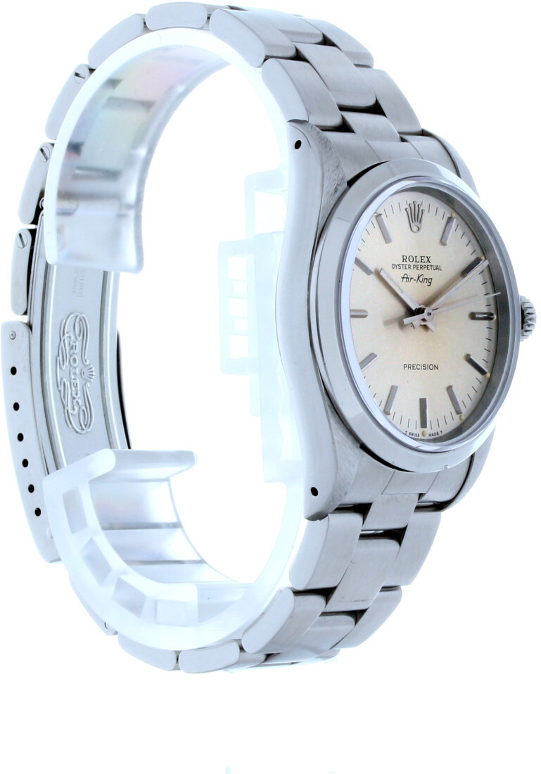 14000 Rolex Air-King Silver/Steel Ø34 mm USED Price € 2.130