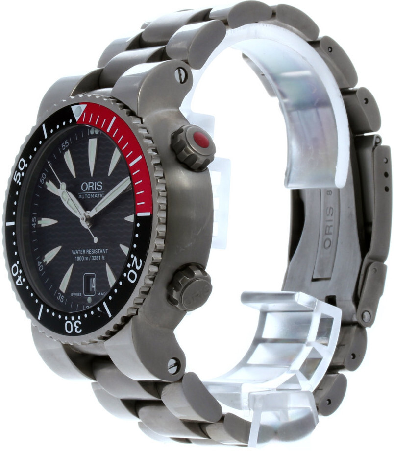 oris titanium diver