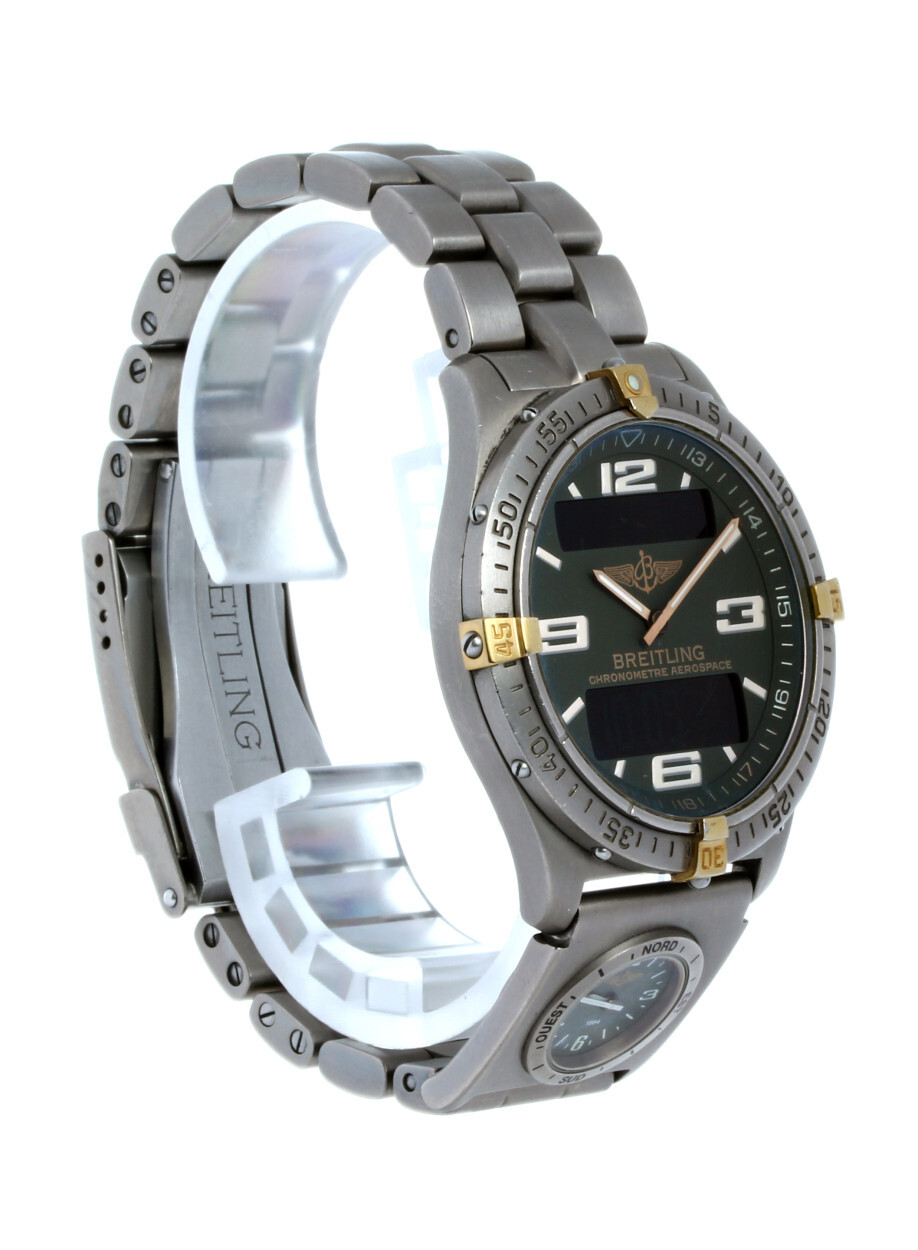 F75362 Breitling Aerospace Green/Titanium Ø39 mm USED € 2.280