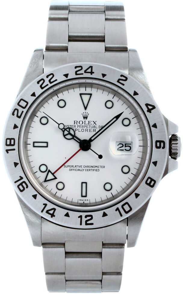 16570 Rolex Explorer II White/Steel Ø39 
