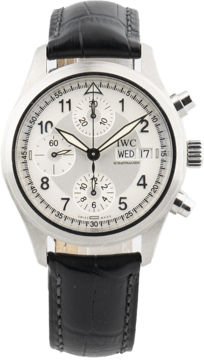 IW370623 IWC Pilots Spitfire Silver/Leather Ø39 mm USED € 3.860