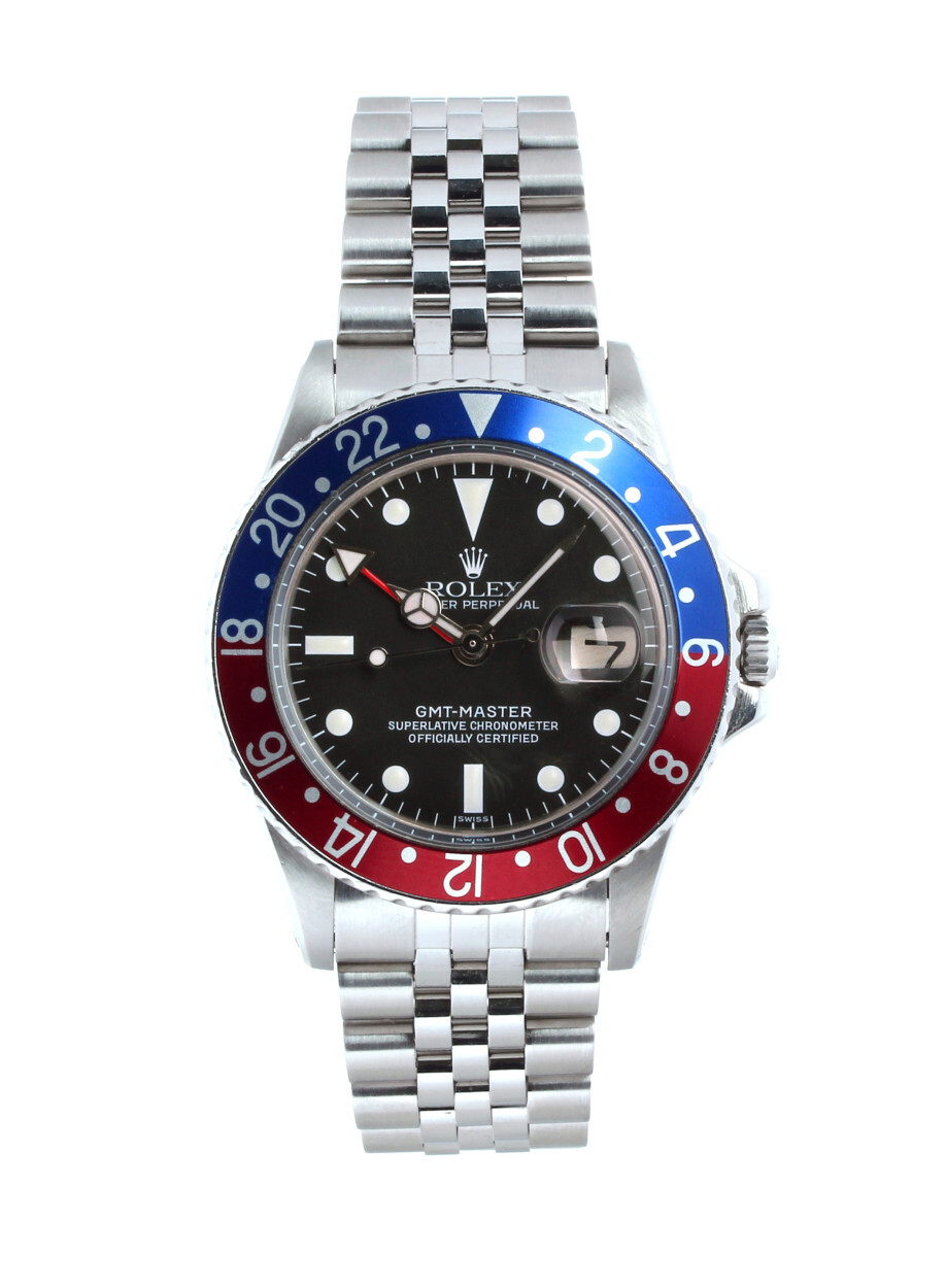 1675 Rolex GMT,Master Pepsi Black/Steel Ø40 mm USED Price