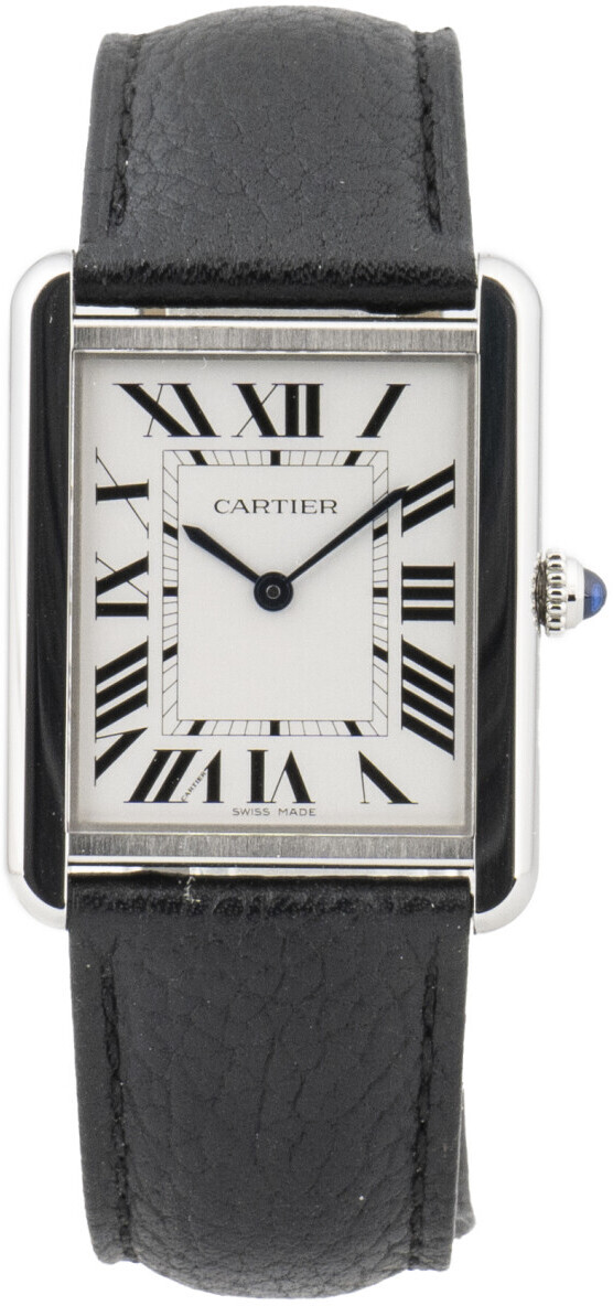 WSTA0028 Cartier Tank Solo Silver/Leather USED Price € 2.860