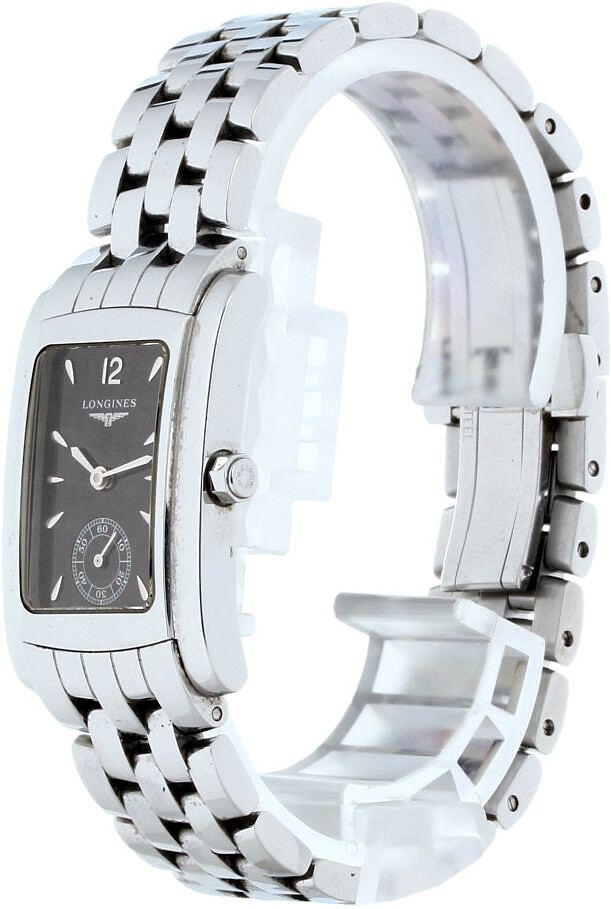 L5.502.4 Longines DolceVita Black/Steel27x23 mm USED Price € 440