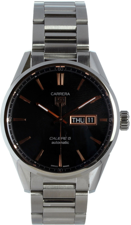 War1c Ba0723 Heuer Carrera Black Steel Used Price 1 730
