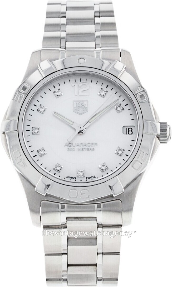 WAF1312.BA0817 TAG Heuer Aquaracer 32 mm Diamond Dial 2.300