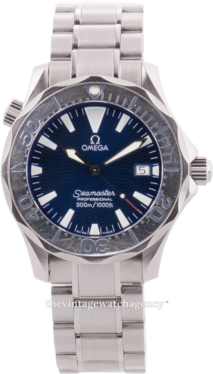 2263.80.00 Omega Seamaster Diver Blue Steel O36 mm USED 1.899
