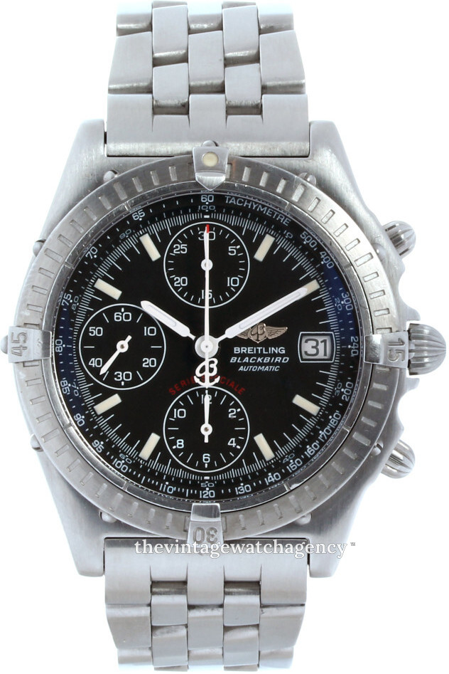 A13350 Breitling Blackbird Black Steel O41 mm USED Price 1.820