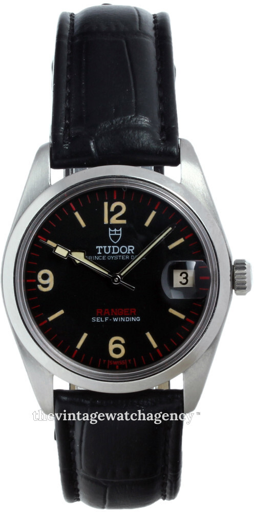 7106 0 Tudor Prince Ranger Black Leather 34 mm USED 1.360