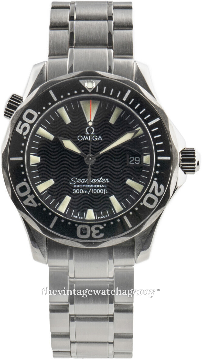 Omega seamaster professional 300m black deals